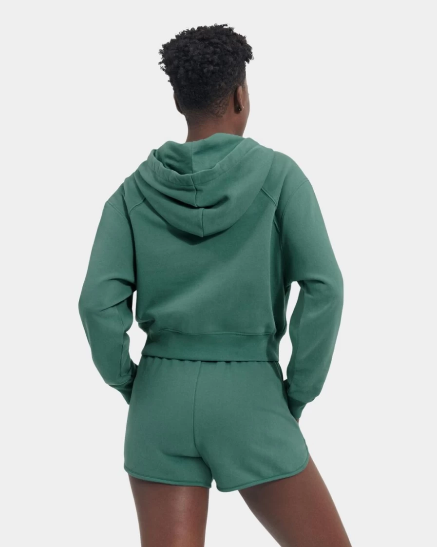 UGG Women's Helene Hoodie in Atlantic Color - Cozy Fleece Pullover