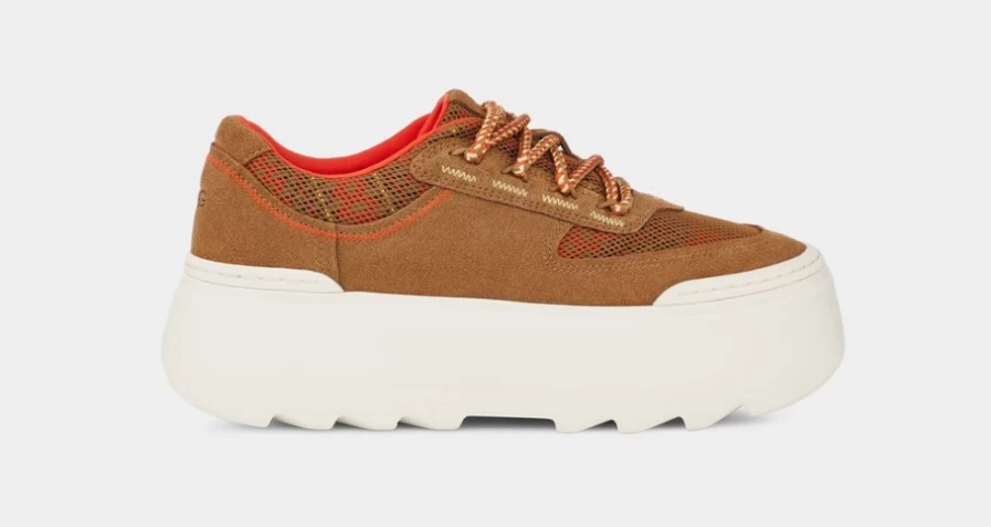 UGG Women's Chestnut Marin Mega Lace Heritage Braid Boots