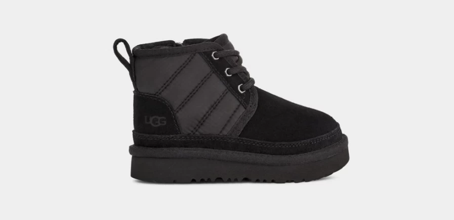 UGG Neumel II LTA Toddler Boots in Black - Comfortable Kids' Winter Footwear