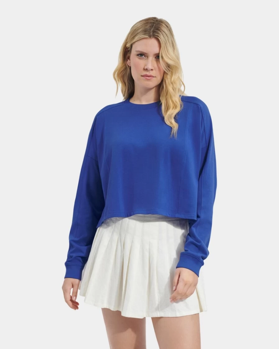 UGG Women's Azul Long Sleeve Crop Top - Delylah Stylish Comfort