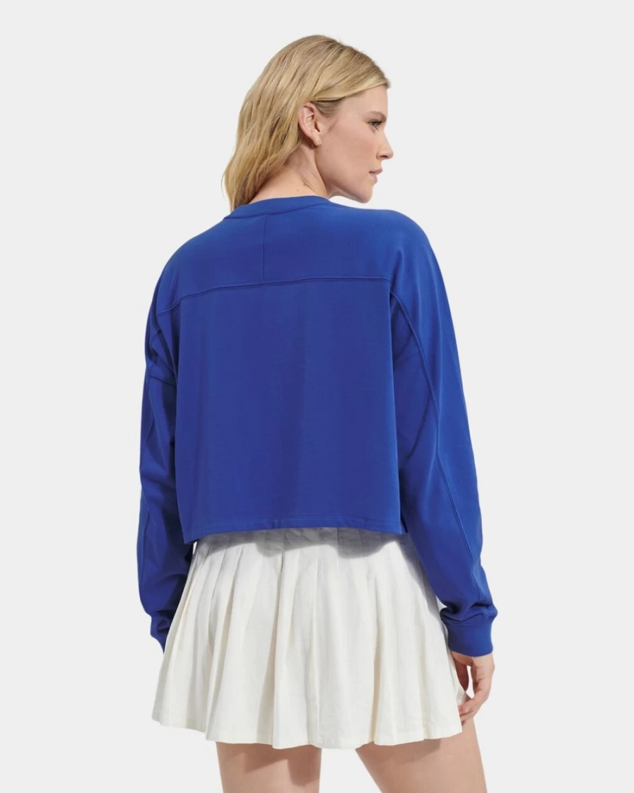 UGG Women's Azul Long Sleeve Crop Top - Delylah Stylish Comfort