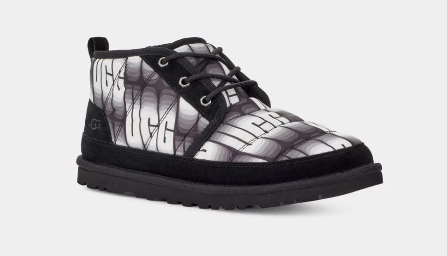 UGG Neumel LTA Wavelength Boots for Men in Black & White