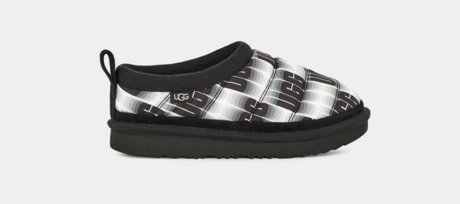 UGG Kids Tasman LTA Wavelength Boots in Black & White