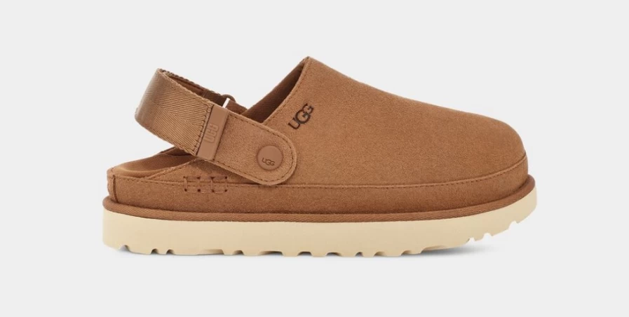 UGG Women's Chestnut Goldenstar Clog | Comfortable & Stylish Footwear