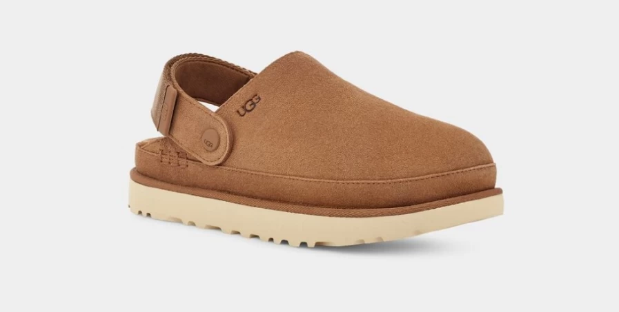 UGG Women's Chestnut Goldenstar Clog | Comfortable & Stylish Footwear