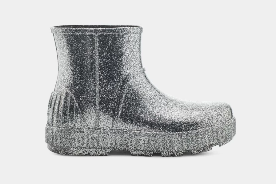 UGG Women's Drizlita Glitter Grey Boots - Sparkling Winter Fashion