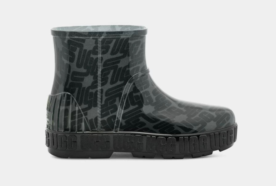 UGG Women's Drizlita Graphic Monogram Boots in Black