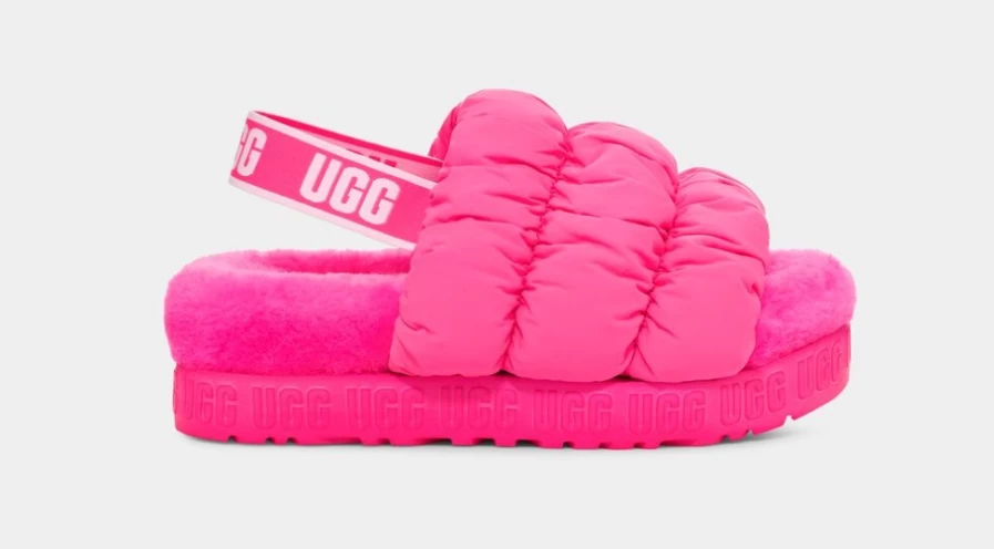UGG Women's Scrunchita Slippers in Taffy Pink - Cozy & Comfortable House Shoes