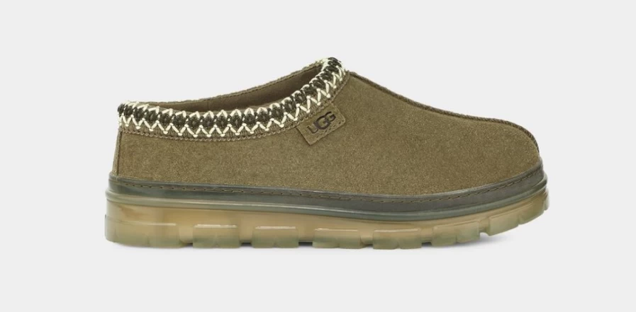 UGG Women's Tasman Clear Slippers in Burnt Olive | Comfortable & Stylish