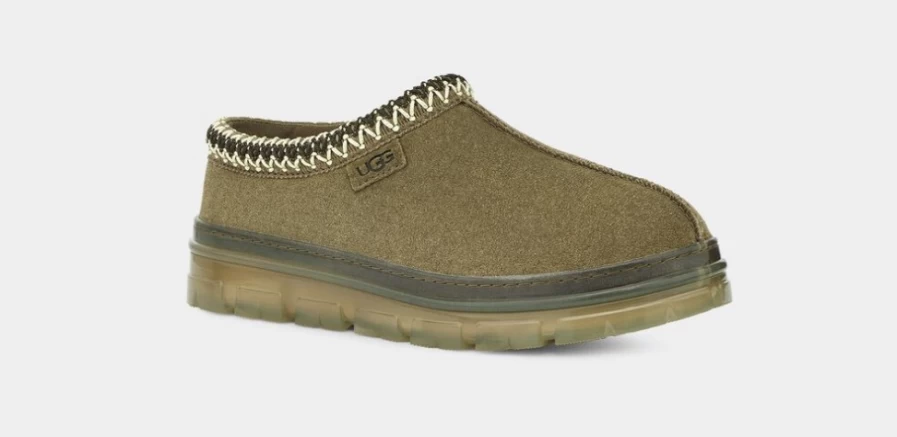 UGG Women's Tasman Clear Slippers in Burnt Olive | Comfortable & Stylish