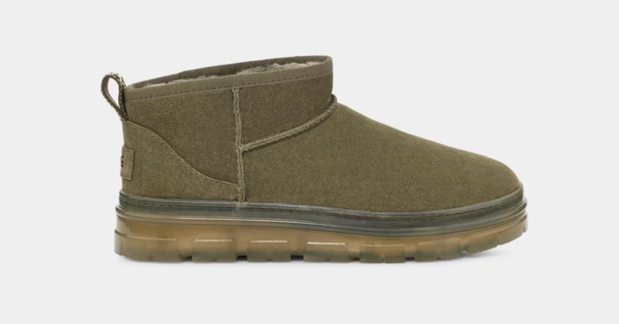 UGG Women's Classic Ultra Mini Boots in Burnt Olive | Clear Classic Style