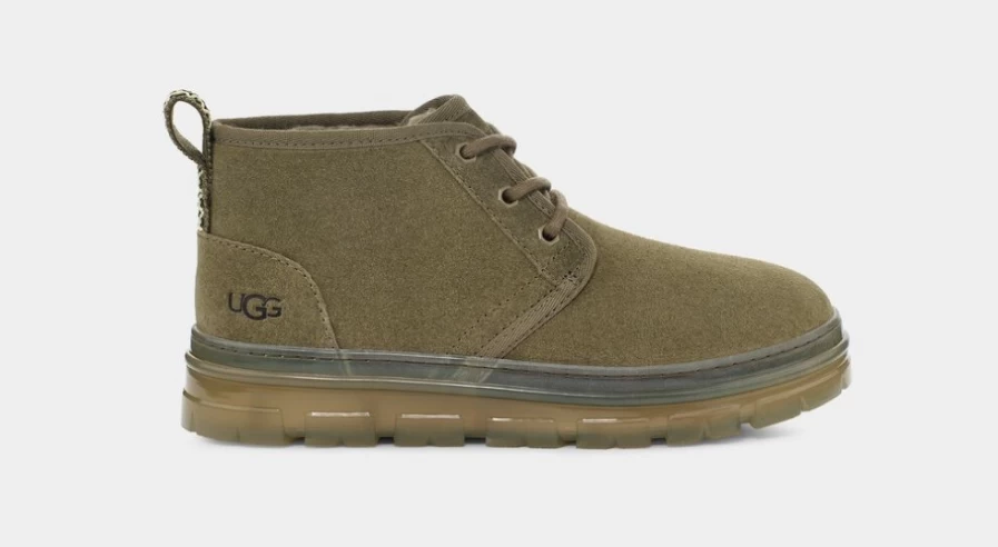 UGG Women's Neumel Boots in Burnt Olive - Clear Sole Casual Shoes