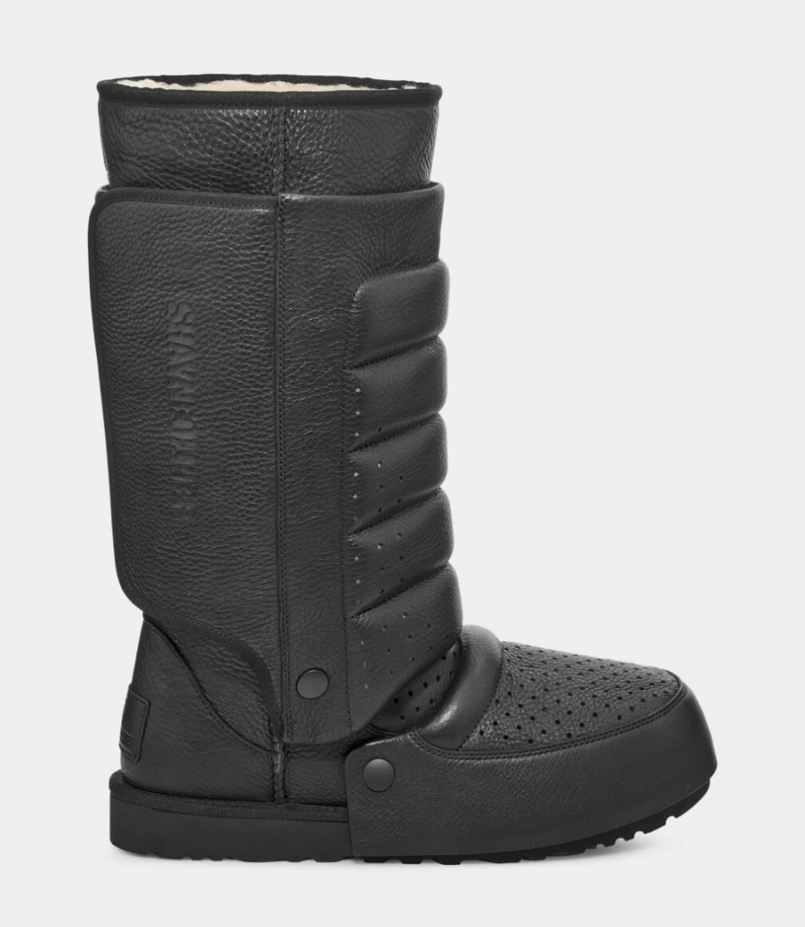 UGG x Shayne Oliver Armourite Greaves Boots in Black - Unisex All-Gender Design