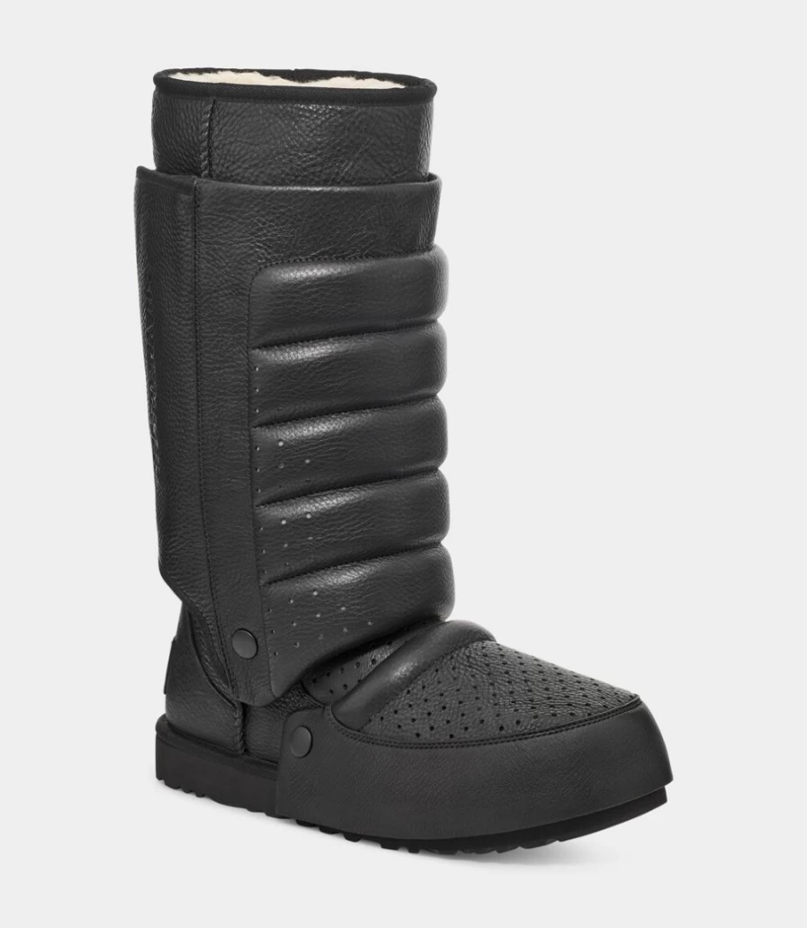 UGG x Shayne Oliver Armourite Greaves Boots in Black - Unisex All-Gender Design