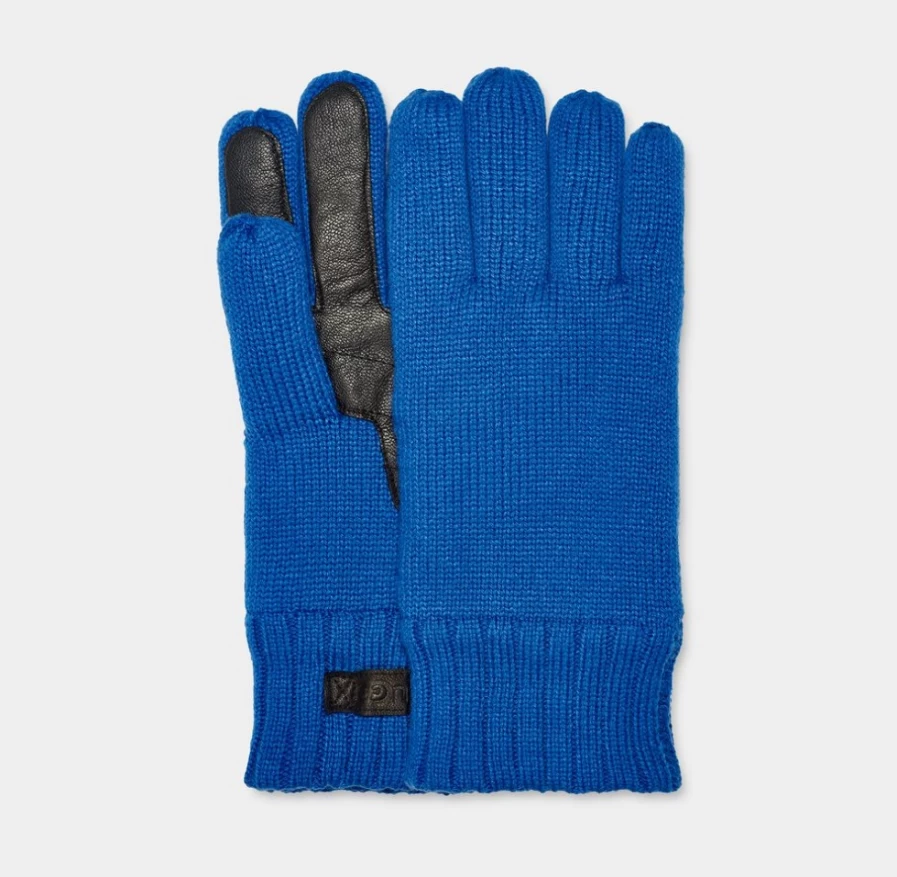 "UGG Men's Dive Color Knit Gloves – Warm Winter Handwear"