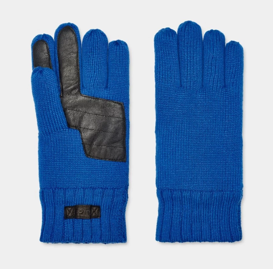 "UGG Men's Dive Color Knit Gloves – Warm Winter Handwear"