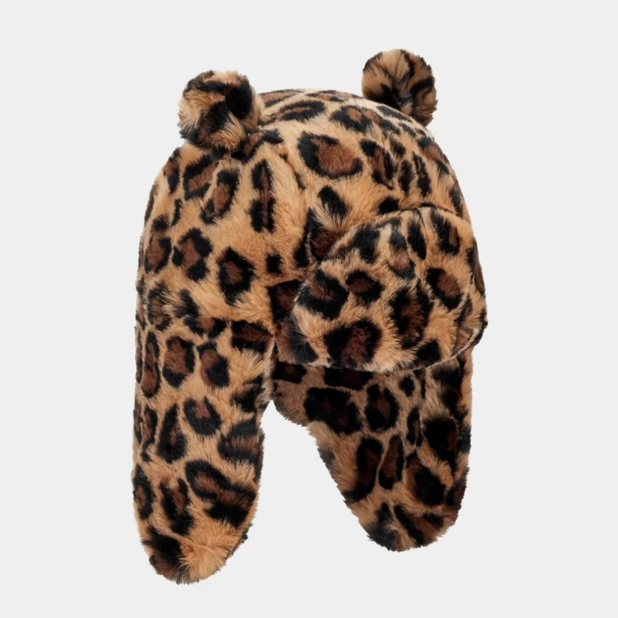 UGG Natural Spotty Faux Fur Trapper Hat With Ears for Toddlers & Big Kids