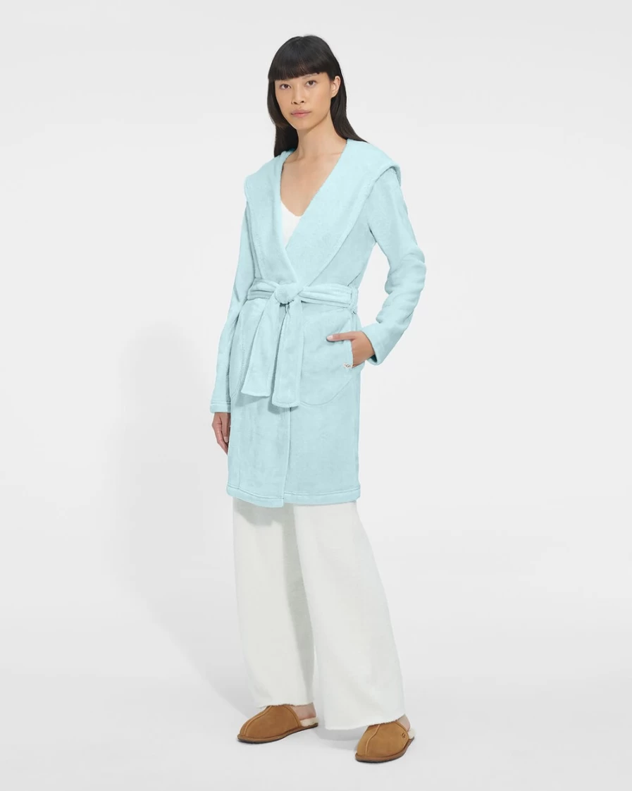 UGG Women's Crystal Lake Fleece Robe - Miranda Plush Cozy Bathrobe